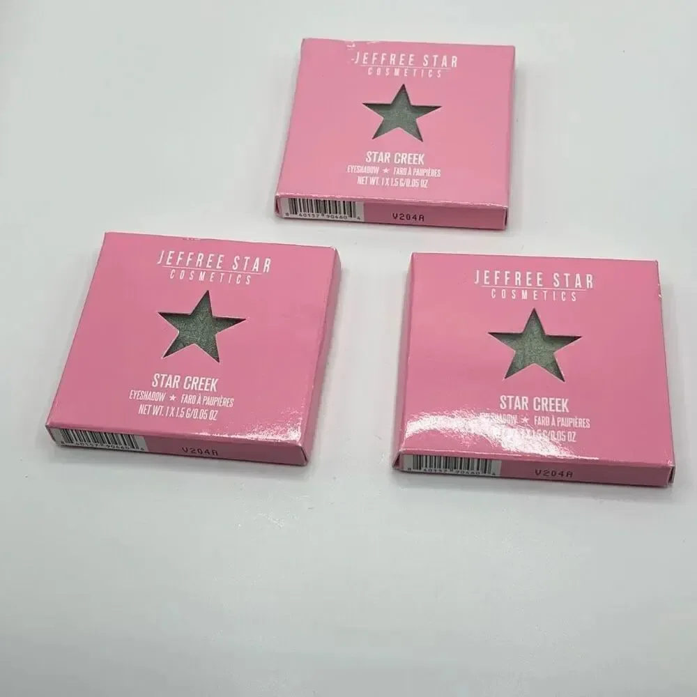 ‼️sale‼️Jeffree Star cosmetics star creek eyeshadows lot of 3